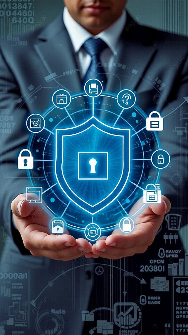 Biểu tượng bảo mật dữ liệu và an toàn thông tin tại Long Hổ